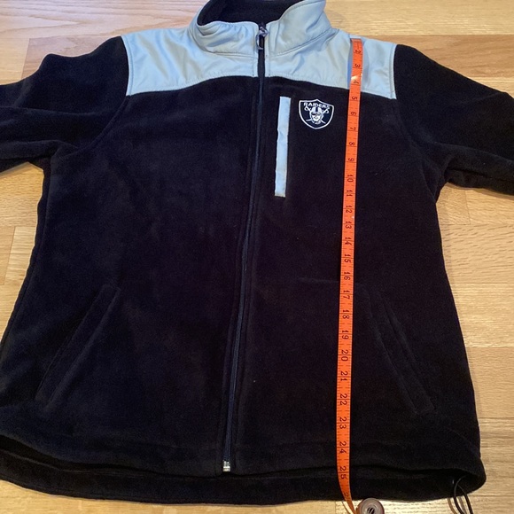NFL Las Vegas Raiders Kids Jacket Lightweight Fleece Pockets NFL merchandise - Picture 4 of 7